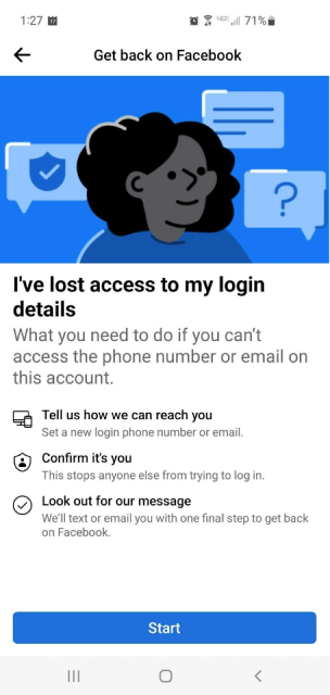 Two step authentication facebook lost phone, Fb login code problem